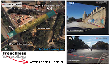 Sevilla (Spain) - feasibility study of the use of HDD for a pre-tunneling compensation grouting